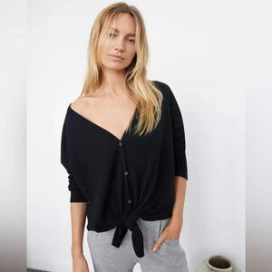 The Group by Babton  tie-front thermal Sage Green, size 1X